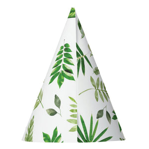 12x Cute Jungle Animals Safari 1st First Birthday Party Personalized Cone Hats