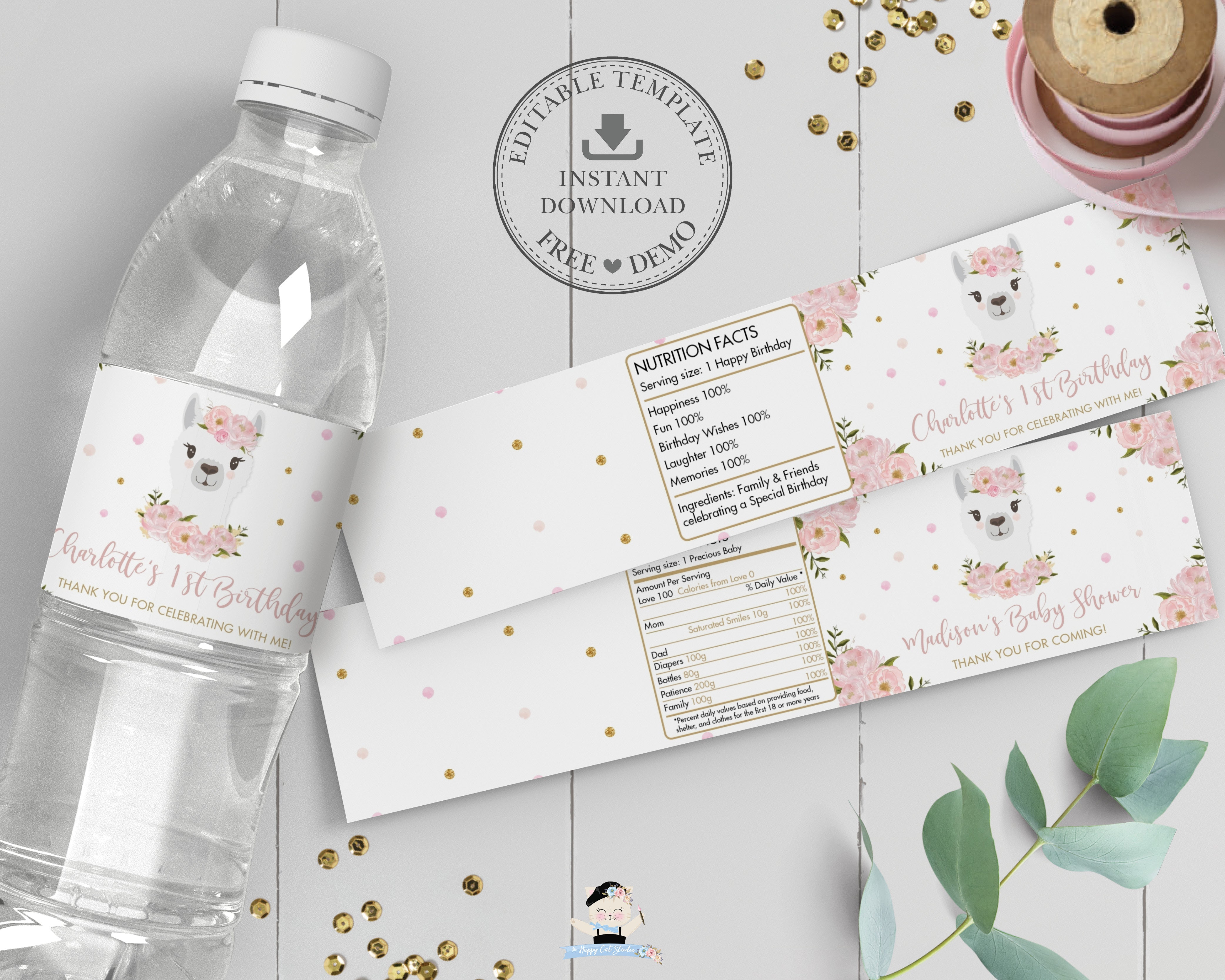 Baby Bottle Printable Template