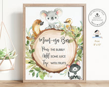 Load image into Gallery viewer, Australian Animals Greenery Baby Shower Sign Value Bundle - Instant Download Digital Printable Files - AU1