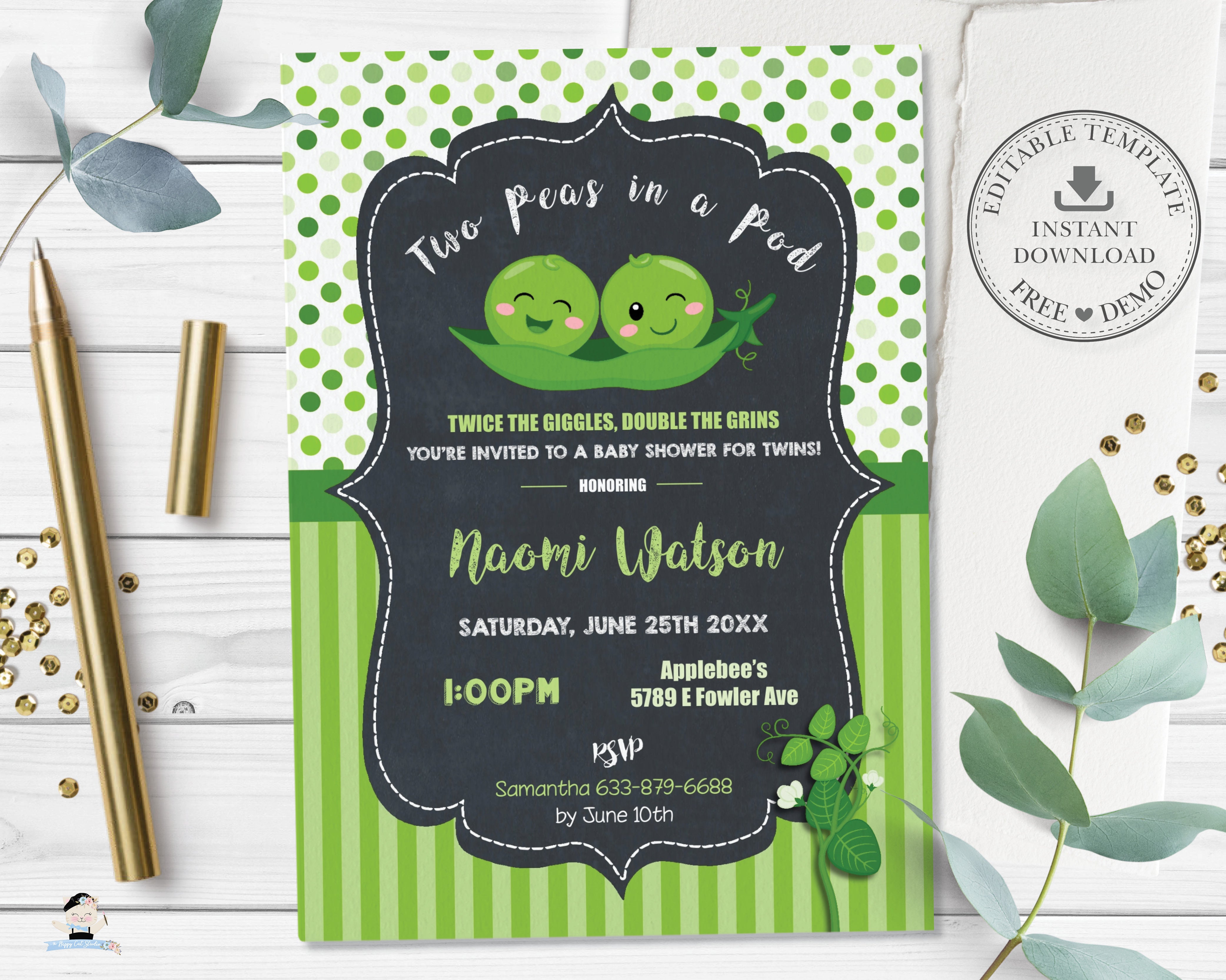 Baby Animals Match Baby Shower Game - Peas in a Pod Baby Shower
